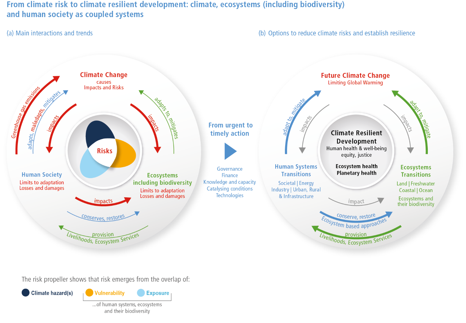 IPCC action risk resilience framework larger