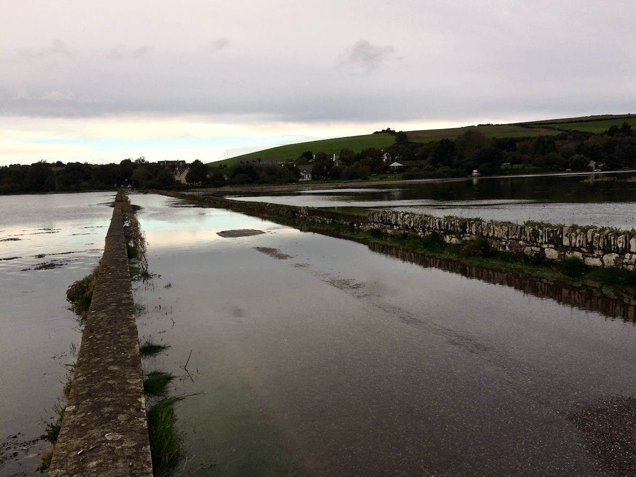 Tidal flooding Oysterhaven